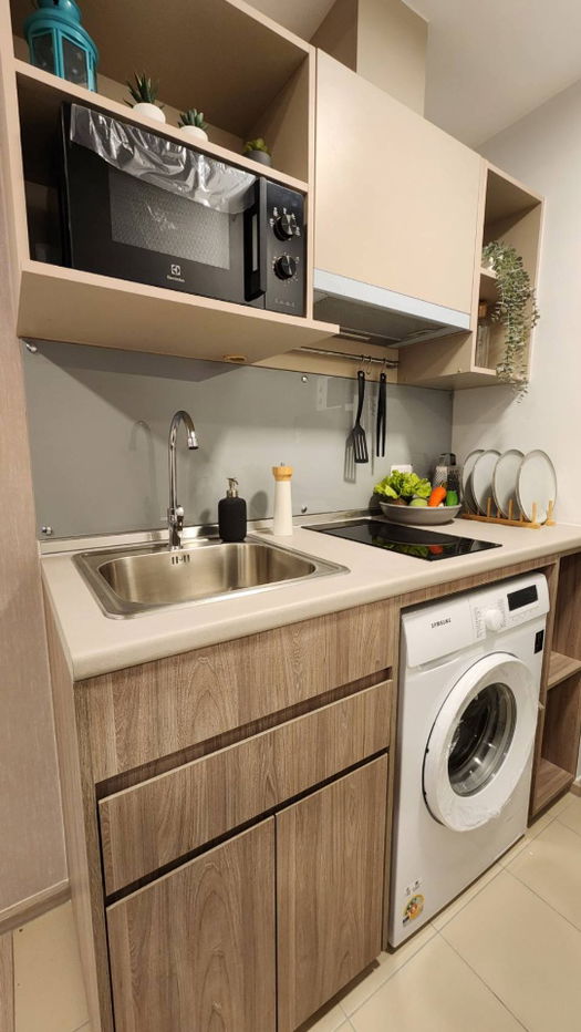 picture Sales Plum Condo Sukhumvit 62, Brand new room, ready to move-in, fully furnished, close to BTS and Express way - 6/14