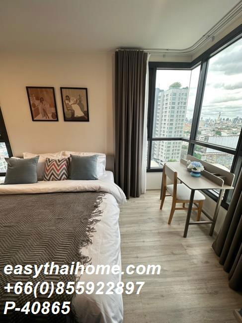 รูป P-40865 ต้องการขายคอนโด เอ็กซ์ที ห้วยขวาง Huai Khwang, Bangkok Line Id @easythaihome 085-592-2897 - รูปที่ 10/16