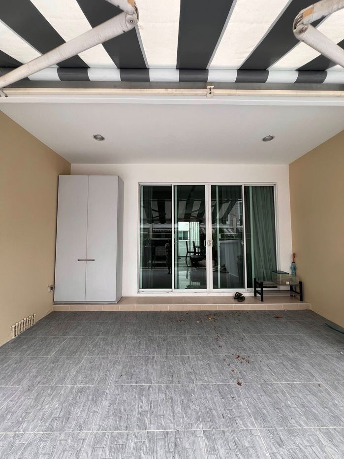 picture House for rent aan Klang Muang S-Sense Srinakarin 46/1, ready to move in. If interested, contact Line @goodmanpro or call 0999029192. - 2/9