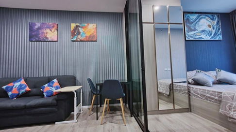 🔺 For Rent Condo KNIGHTSBRIDGE SUKHUMVIT - THEPHARAK Building 1, Floor 24,1 bed room, Room size 27.00 sqm