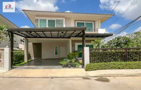 รูป ขาย บ้านเดี่ยว พร้อมเฟอร์ ศุภาลัย พาร์ควิลล์ พระราม 2-ท่าข้าม 150 ตรม 55.9 ตรว หลังริม - รูปที่ 1/12