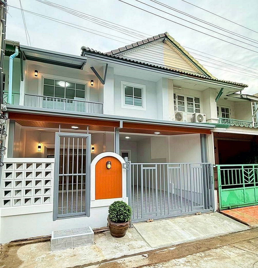 รูป บ้านสวย  รีโนเวทใหม่  หมู่บ้านพฤกษา 26  บางใหญ่    ทาวน์เฮ้าส์ 3 ห้องนอน   ใกล้ MRT สถานีบางใหญ่  ใกล้เซ็นทรัล เวสเกต - รูปที่ 3/15