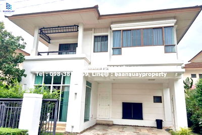 เช่าบ้านเดี่ยว ม.รามคำแหง 2 : ให้เช่า บ้านเดี่ยว 2 ชั้น พร้อมอยู่ ถนนบางนา-ตราด กม 7 ใกล้ Mega บางนา