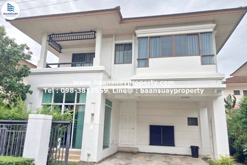 รูป ให้เช่า บ้านเดี่ยว 2 ชั้น พร้อมอยู่ ถนนบางนา-ตราด กม 7 ใกล้ Mega บางนา - รูปที่ 1/10