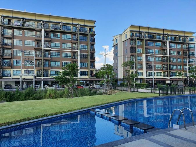 รูป City Link Condo เช่าเพียง 7,500 บาท ตึกเมลเบิร์น ชั้น 2💥 ห้อง Studio 24 ตรม. - รูปที่ 14/15
