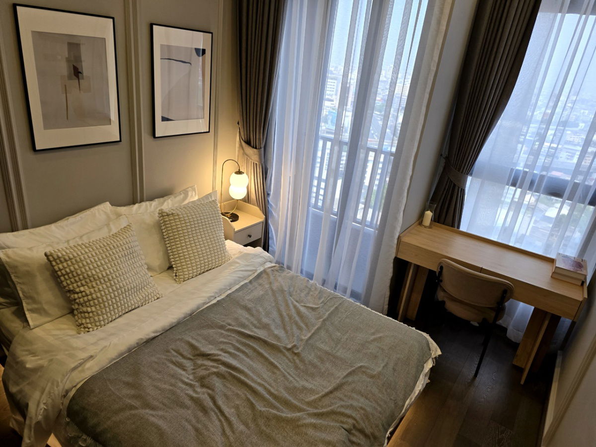 picture Park Origin Chula - Samyan 【𝐑𝐄𝐍𝐓】🔥2 bedrooms, beautifully decorated, convenient to travel, near MRT Samyan.🔥Contact Line ID: @hacondo - 2/12