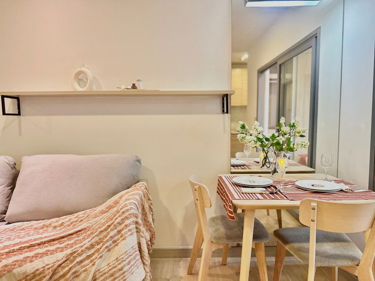 รูป ห้องใหม่เพิ่งแต่งเสร็จ : Casalunar Mesto : 1 bed 32 ตรม ชั้น 25 วิวทะเล เฟอร์ครบ พร้อมเข้าอยู่ - รูปที่ 3/14