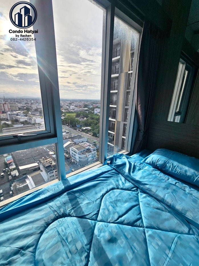 picture Condo Plus for rent, 30 meters, 1 bedroom, 1 bathroom, swimming pool view, 20th floor, room size 30 square meters, ready to move in. - 2/19