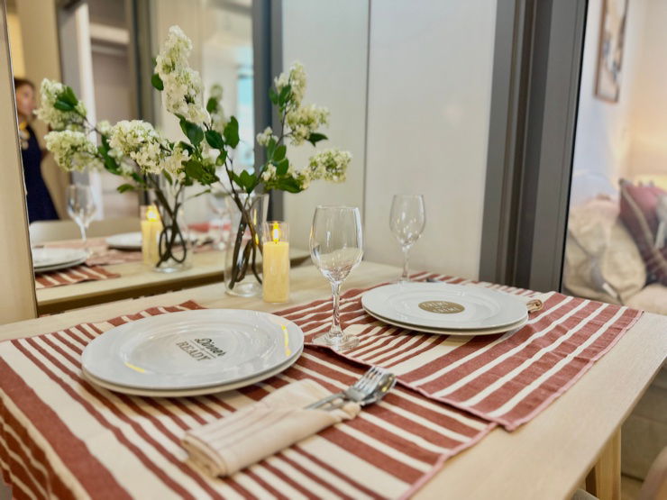 รูป ห้องใหม่เพิ่งแต่งเสร็จ : Casalunar Mesto : 1 bed 32 ตรม ชั้น 25 วิวทะเล เฟอร์ครบ พร้อมเข้าอยู่ - รูปที่ 5/14