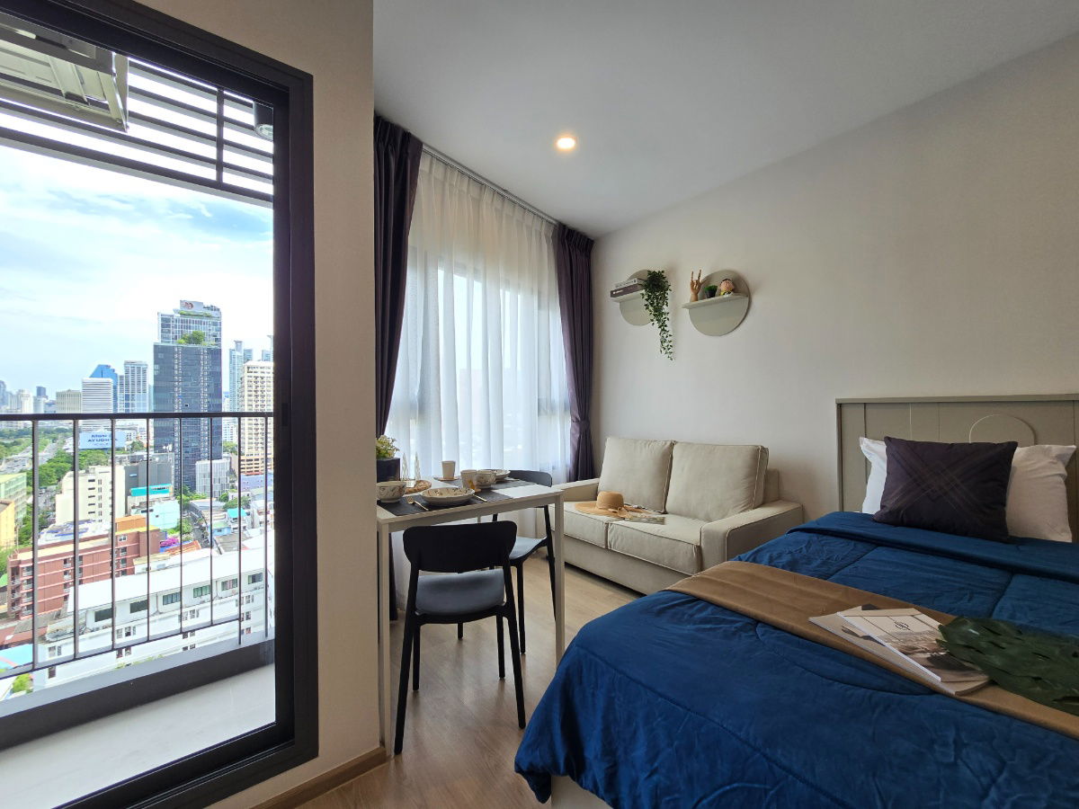 รูป Life Rama 4 - Asoke ห้องสวย ราคาดี สอบถามเพิ่มเติมได้ที่ Line @condorental - รูปที่ 4/17