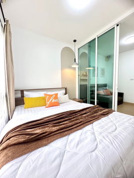 ECH250904 ให้เช่า Plum Condo Ladprao 101 | 1 ห้องนอน 22 ตรม. | ชั้น 5 | ใกล้ MRT ลาดพร้าว 101 | 7,000 บาท/เดือน