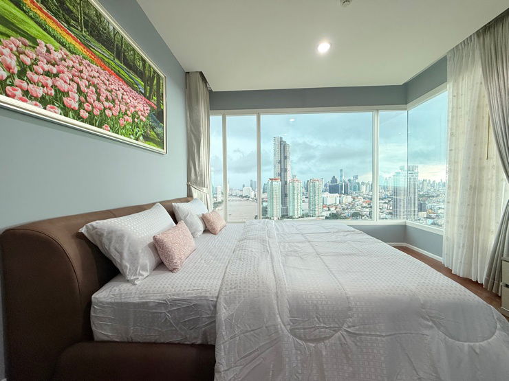 รูป ให้เช่า 3 ห้องนอน Menam Residences ใกล้ นานาชาติโชรส์เบอรี - รูปที่ 8/27