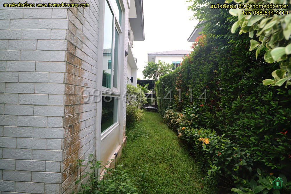 รูป บ้านเดี่ยว “มัณฑนา ศรีนครินทร์–ร่มเกล้า” | 4 นอน 4 น้ำ | ที่ดิน 63.4 ตร.ว. ใช้สอย ~185 ตร.ม. | ใกล้สุวรรณภูมิ - รูปที่ 6/23