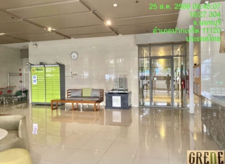 รูป ⚠️⚠️คอนโด กรีเน่ แจ้งวัฒนะ 2 นอน ชั้น 19 ขึ้นดาดฟ้าชมวิวรถติดได้สะดวก⚠️⚠️ - รูปที่ 15/15