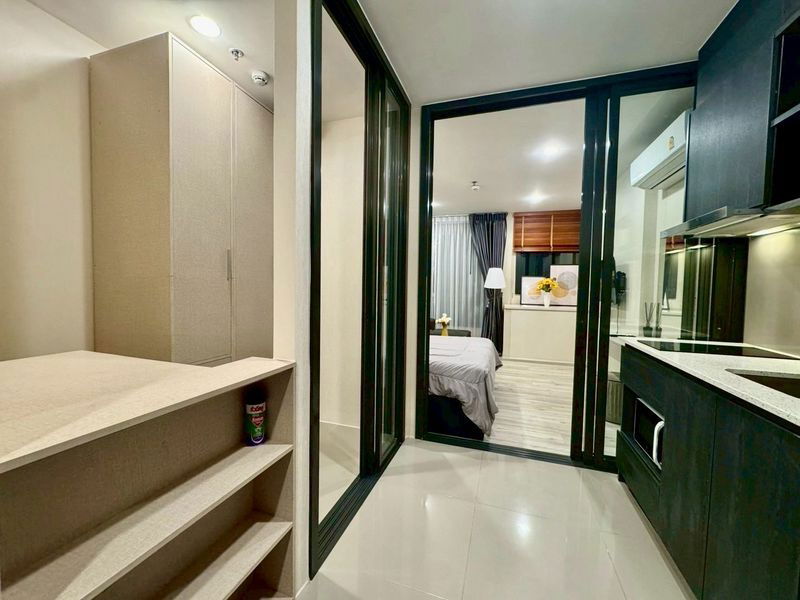 picture XT Huaikhwang (1Bed 1Bath) Full furnished 30 Sqm. Rent 17,000/month▫️Line: @sanhaproperty📲095-6922871 Accept Co - 8/13