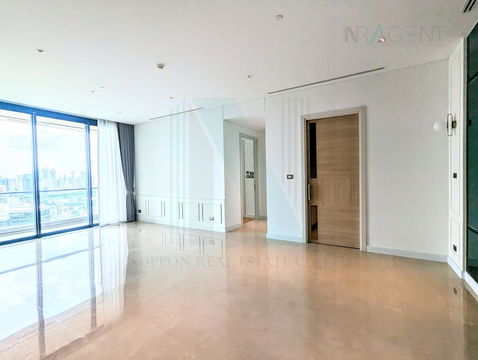 🔺 For Rent Condo SINDHORN RESIDENCE Building 1, Floor 28,3 bed room, Room size 148 sqm