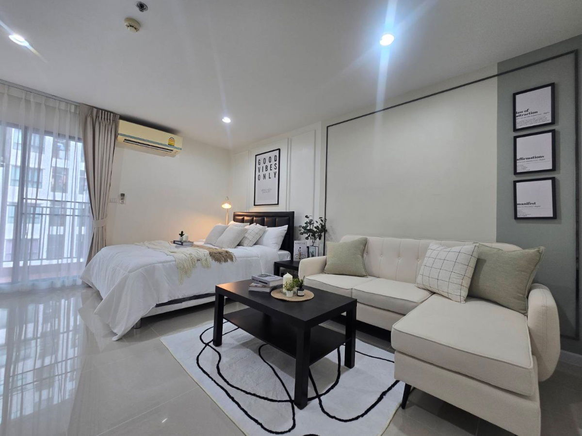 รูป ขายห้องแต่งสวย คอนโด Regent Home 15 แจ้งวัฒนะ เฟอร์จัดเต็ม ใกล้รถไฟฟ้า - รูปที่ 2/6