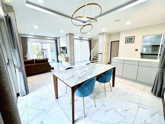 picture Sathorn-Ratchapruek BTS Bang Wa 1.5 km. Luxury 2-story house for rent on the main road of Nantawan, - 1/8