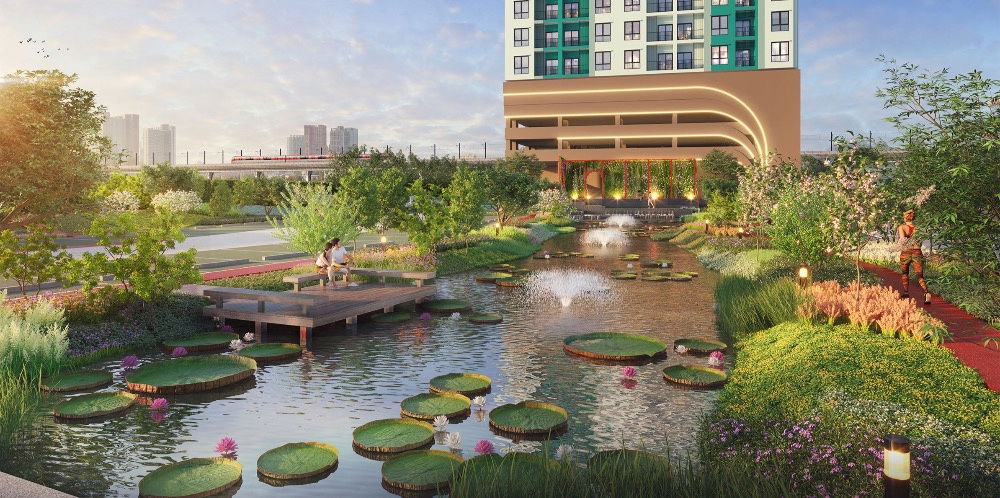 picture Resale Down payment (Transfer Contract) Below Cost! Supalai Parc Ekkamai–Pattanakarn 30sq.m 15 fl/ 5 min Airport Link Ramkamhang/ close Express way - 2/11