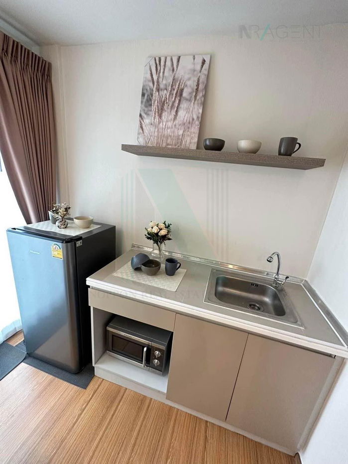 picture 🎉 For Sell Condo DCONDO RATTANATHIBET Building A, Floor 6,1 bed room, Room size 28 sqm - 3/8