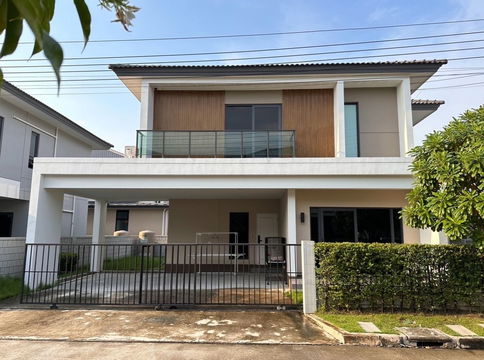 WS2913 🏡 Single house for rent, Centro Rama 2 - Phutthabucha 🏡 Ready to move in, rent only 60,000 baht/month