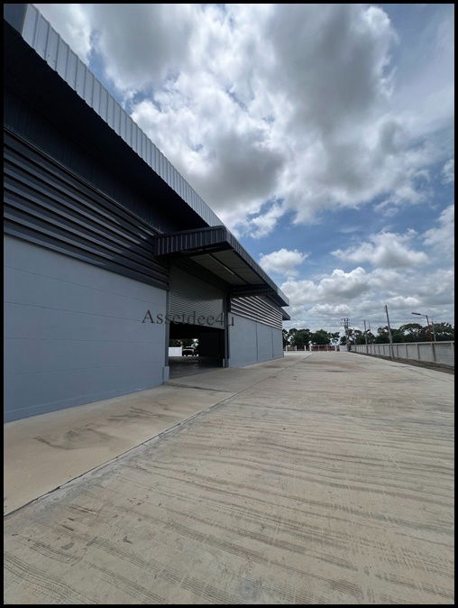 รูป AW565 ให้เช่าที่ดิน โกดังพร้อมสำนักงาน 6 ไร่ ติดถนนบางบัวทอง - สุพรรณบุรี ขาเข้ากรุงเทพฯ - รูปที่ 8/9