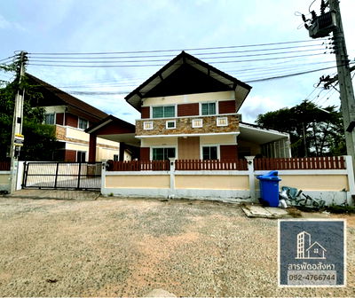 เช่าบ้านเดี่ยว ศรีราชา ชลบุรี : บ้านเดี่ยวหลังใหญ่ 60 ตารางวาปล่อยเช่าเพียง 25,000 บาท