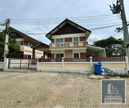 บ้านเดี่ยวหลังใหญ่ 60 ตารางวาปล่อยเช่าเพียง 25,000 บาท