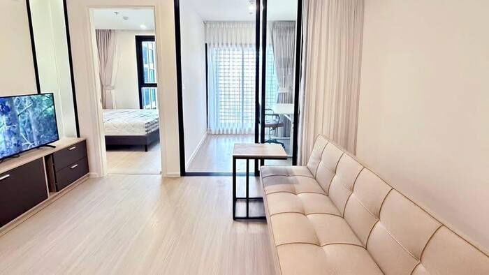 รูป 💥💥ปล่อยเช่าห้องใหม่ พร้อมอยู่!! Denim Jatujak ห้องมุม 1Bed Plus 34.5 ตร.ม. ตึก B ชั้น 12A วิวสระ สนใจ LINE: @atfirm💥💥 - รูปที่ 2/16
