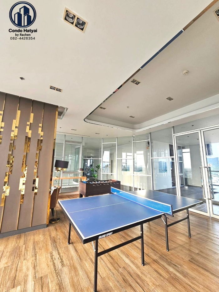 picture Condo Plus for rent, 30 meters, 1 bedroom, 1 bathroom, swimming pool view, 20th floor, room size 30 square meters, ready to move in. - 14/19