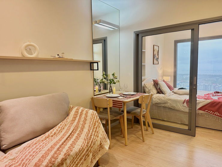 รูป ห้องใหม่เพิ่งแต่งเสร็จ : Casalunar Mesto : 1 bed 32 ตรม ชั้น 25 วิวทะเล เฟอร์ครบ พร้อมเข้าอยู่ - รูปที่ 6/14