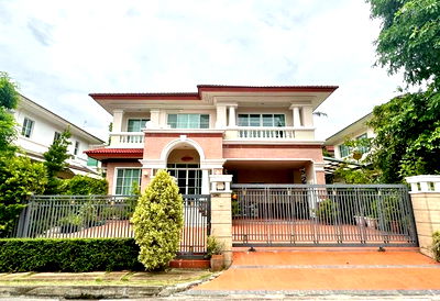 บ้านเดี่ยวให้เช่า : #st20093 ให้เช่า  หมู่บ้านนันทวัลย์ สวนหลวง ร. 9   จอดรถได้ 4-5คัน       