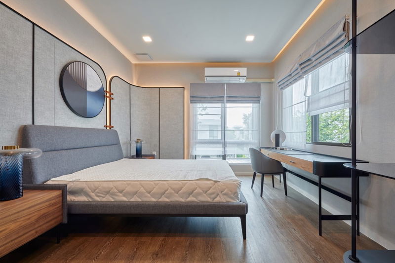 บ้านเดี่ยวให้เช่า : [RENT]HSP0041  บ้านเดี่ยว มัณฑนา บางนา กม.15 ( MANTANA Bangna km 15 )      (แอดไลน์มี @นำหน้า LINE ID :  @056qhbtt)