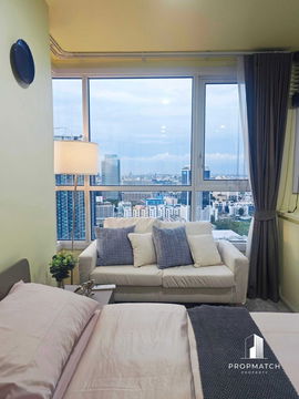 ✨Flash Deal ✨XT Huaikhwang  ( 1Bed 1Bath 37SQM.) แต่งครบพร้อมอยู่ !! เพียง 18,500บาทต่อเดือน Tel.0981315848 @propmatch
