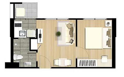 รูป Code: KJ8568  ให้เช่า The Nest Sukhumvit 22 🔥🔥 จองเดือนนี้รับส่วนลด1,000บาท 🔥🔥 @kjcondo (มี@ข้างหน้าด้วยนะคะ) - รูปที่ 7/7