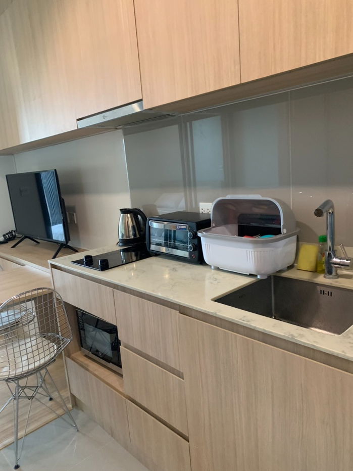 picture 🔥For Rent 1 Bedroom 30 Sqm.🔥😺PET friendly🐶🔥 Condo M Jatujak_BTS : Saphan Khwai (Exit 2) 550 m. - 4/12