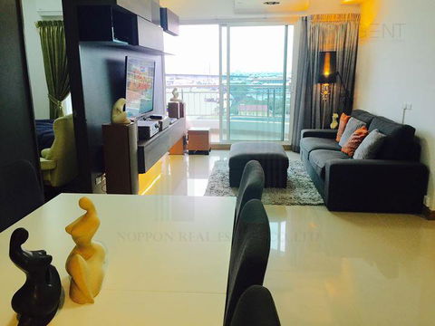 🚩 For rent condo SUPALAI RIVER RESORT Building 1, Floor 14,2 bed room, Room size 88.00 sqm