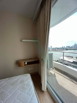 🎉 For Rent Condo SUPALAI RIVER PLACE Building 1, Floor 12,1 bed room, Room size 51 sqm