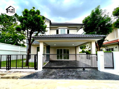 ขายบ้านเดี่ยว : ขาย บ้านเดี่ยวหลังมุม เพอร์เฟคเพลส พระราม5-ราชพฤกษ์ ตกแต่งใหม่พร้อมเข้าอยู่ ทำเลดี ติดถ.นครอินทร์ ใกล้วงเวียนพระราม5 เข้า-ออกเมืองสะดวก