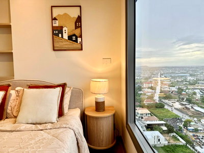 Condos for rent Ninja Market : Newly decorated room: Casalunar Mesto: 1 bed 32 sq m, 25th floor, sea view, fully furnished, ready to move in.