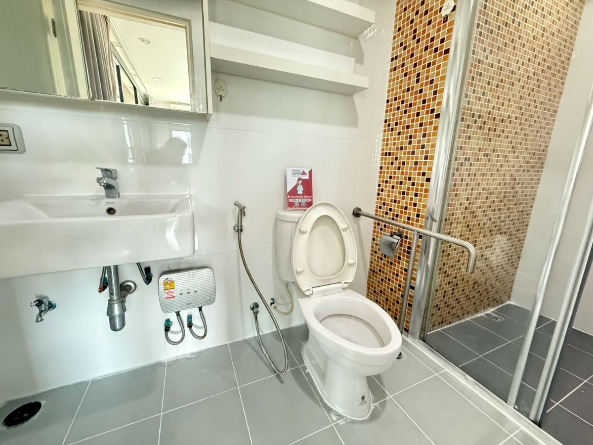 picture 1bed Milan, cheap price only 9,000 baht, fully furnished, has a washing machine, very good value/has a real room to see - 17/22