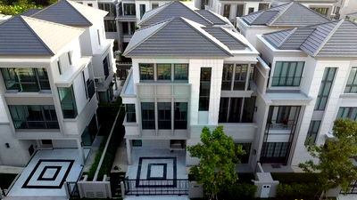 บ้านเดี่ยวให้เช่า : 📌 ให้เช่าบ้านเดี่ยว 3 ชั้น เดอะ ซอนเน่ ศรีนครินทร์-บางนา 4 ห้องนอน 4 ห้องน้ำ