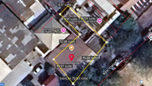 Opportunities for investment in old city, Sanam Luang, Real title deed, rare, only 29.9 million