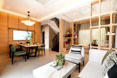 Houses for sale Market Village Suvarnaphumi : Bangkok Boulevard Bangna KM.12  3 bedrooms, for sale