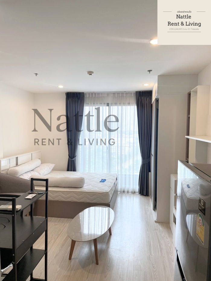 รูป [มีห้องจริง] IDEO Mobi Bangsue Studio 25sqm เฟอร์ครบ 10,000 บาทเท่านั้น line: Tiitletitle 0882246885 - รูปที่ 11/12