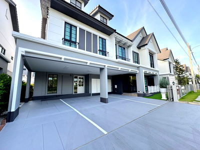 เช่าบ้านเดี่ยว เขตคลองสามวา : Burasiri Panya Indra 6 bedroom ( RIS school, central eastville)