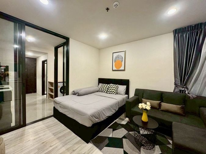 ✨ เอ็กซ์ที ห้วยขวาง🔥ห้องสวยพร้อมอยู่ ตรงปก(1 นอน 1 น้ำ) 30 ตรม. เช่าเพียง 17,000/เดือน ▫️Line: @sanhaproperty📲095-6922871 รับโคค่ะ