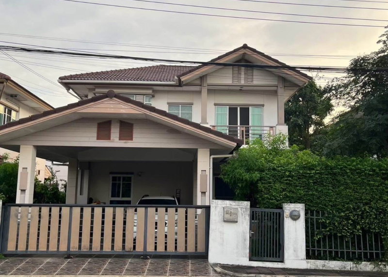 ขายบ้านเดี่ยว : #A124138 ✅ 30/8/68 ขายบ้านเดี่ยว Saransiri Ratchaphruek-Chaengwattana 📲📢สอบถาม ld line @condoboy