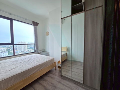 For Rent Condo KNIGHTSBRIDGE COLLAGE RAMKHAMHAENG Building , Floor 19,1 bed room, Room size 33 sqm