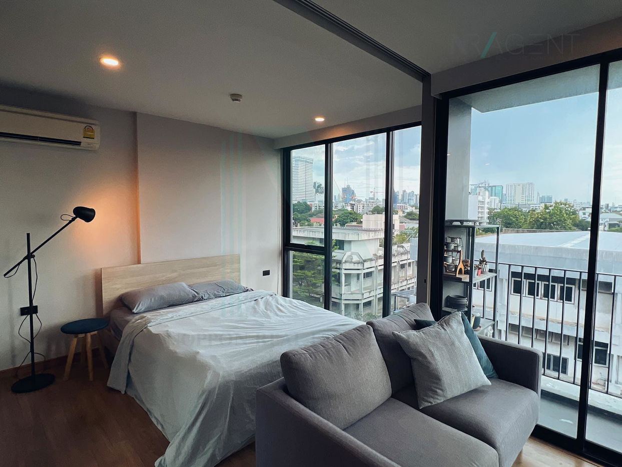 picture 🔺 For Rent Condo FYNN AREE Building 1, Floor 6,Studio, Room size 32.00 sqm - 1/8
